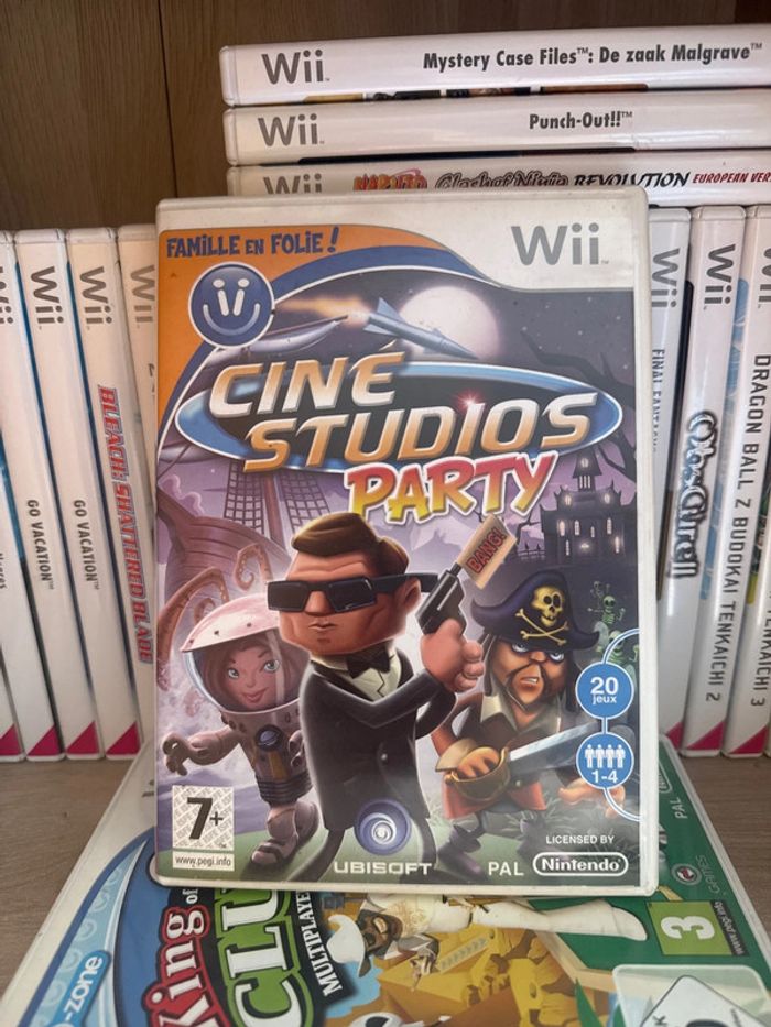 Ciné studios party jeu Wii