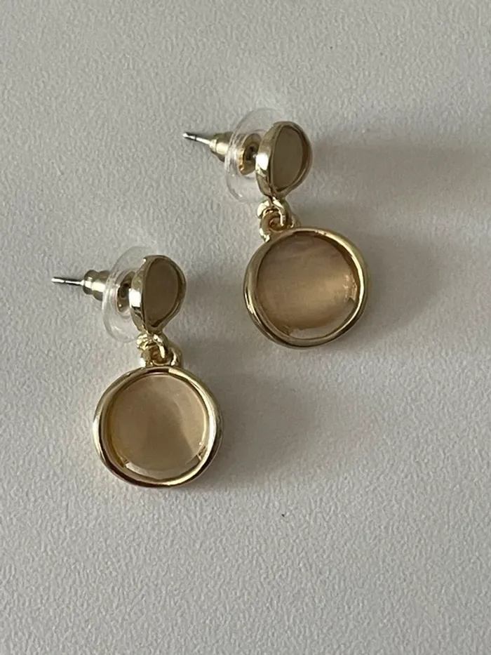 Boucles d’oreille du groupe MaxMara intrend sans logo sans étiquette - photo numéro 5