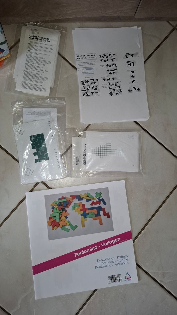 Pentomines et modèle - photo numéro 3