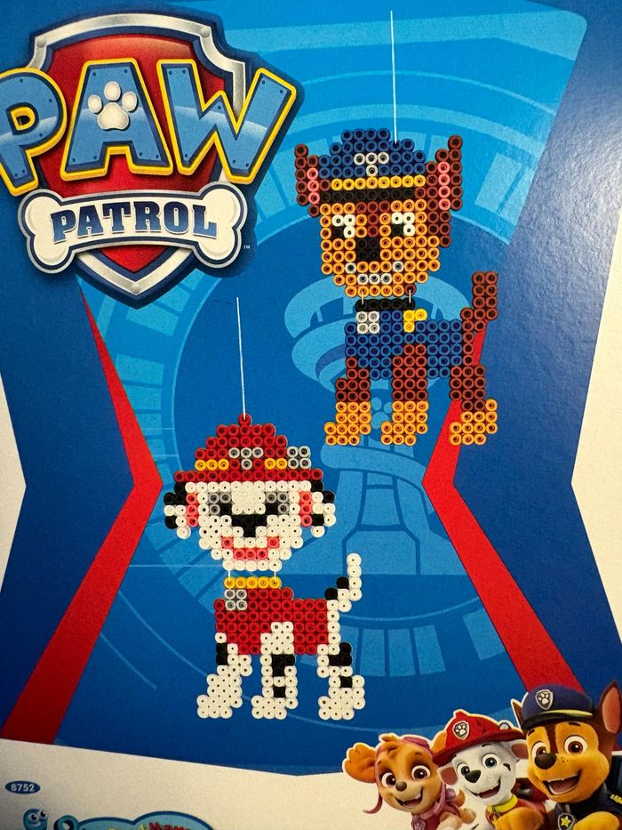 La Pat'Patrouille - Hama 8752 Perles à Repasser 900 - Paw Patrol