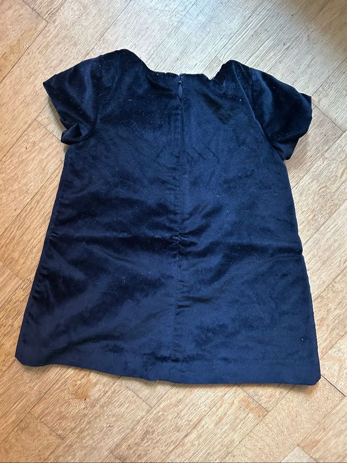 ✨ Lot de 2 Robes de Cérémonie/Fêtes 6 Mois | H&M & Jacadi | Velours - photo numéro 6