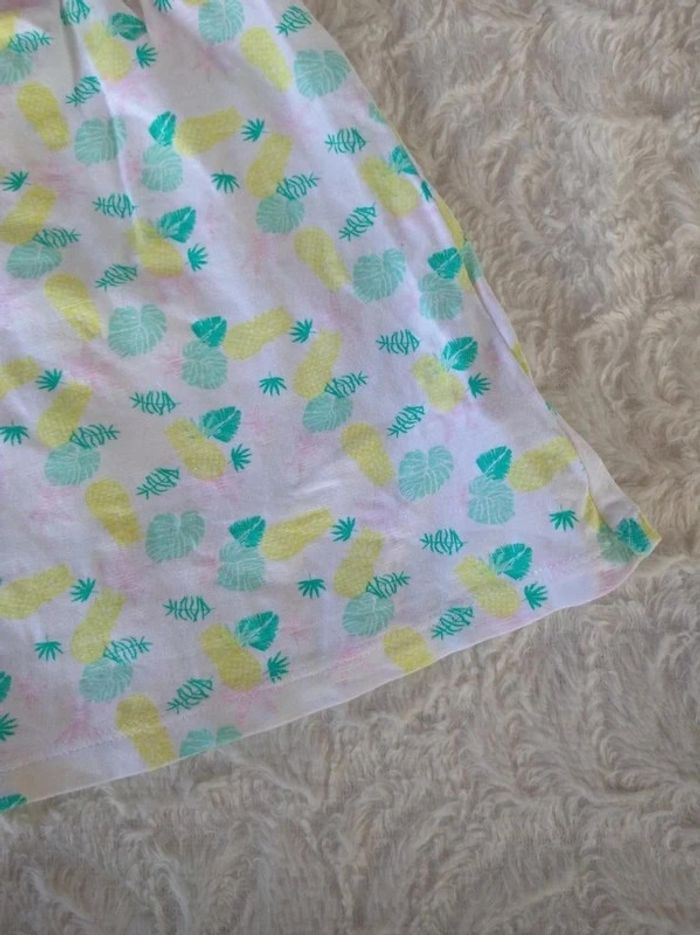 Ensemble (tunique/robe+boomer/short) Fille 3 mois Ananas Orchestra - photo numéro 7