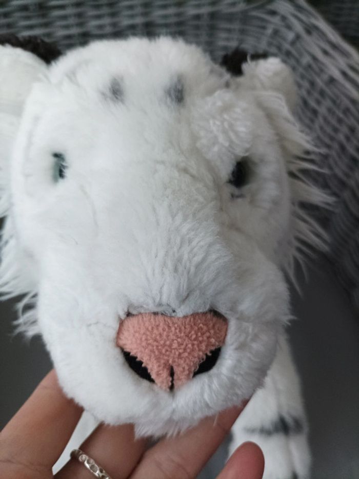 Magnifique peluche tigre blanc neuve - photo numéro 2