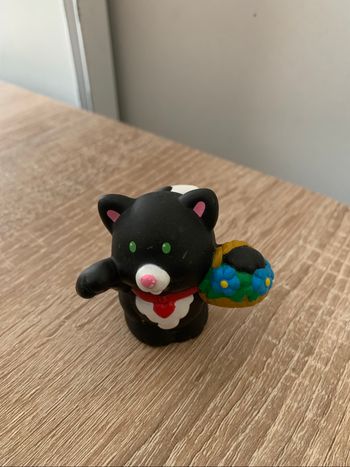 Figurine chat noir Little people