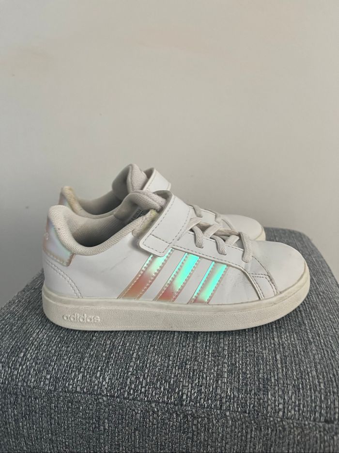 Baskets À Scratch Fille Adidas Taille 30 - photo numéro 4