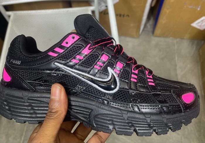 Nike p-6000 taille 36 noir et rose - photo numéro 4
