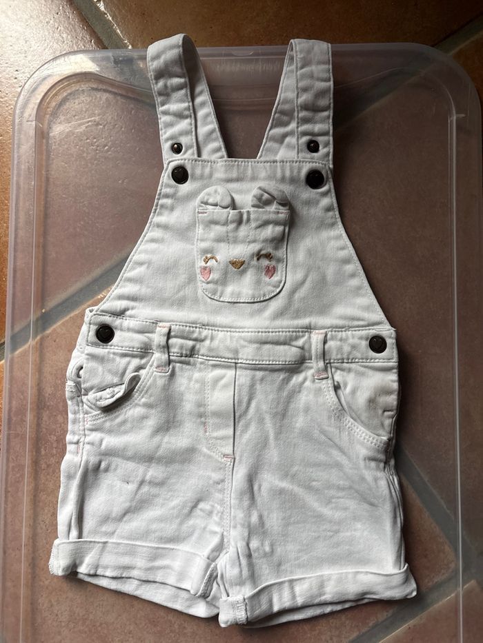 Lot de 5 salopettes bébé 24 mois - photo numéro 2