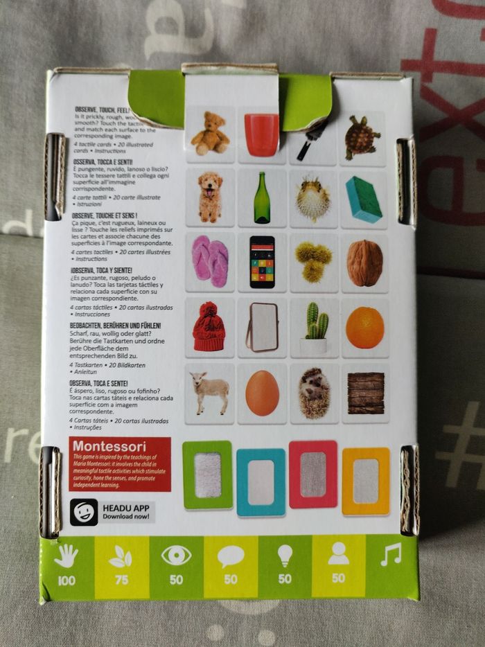 Flashcards Tactile Montessori - photo numéro 2