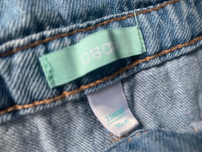 Robe salopette jeans bleu Obaibi 23 mois 2 ans - photo numéro 5