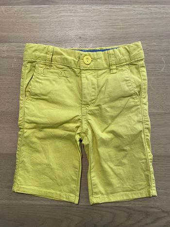 Short jaune slim okaidi 2 ans