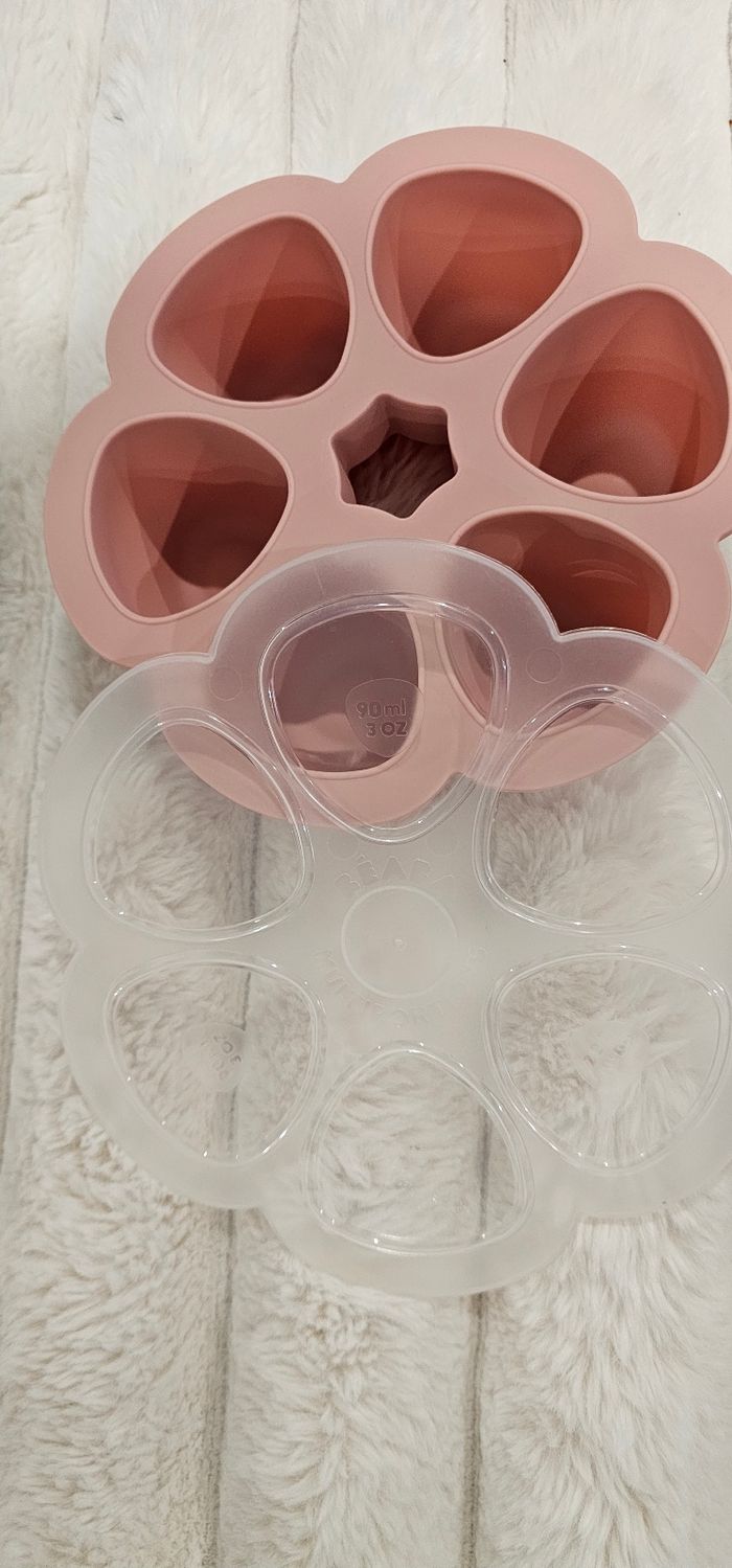 Lot de 3 fleurs 🌸 multiportions BEABA - photo numéro 3