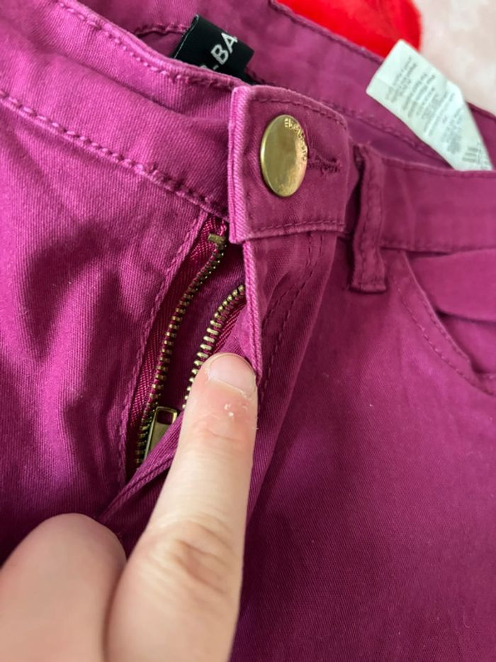 Jeans violet - photo numéro 6