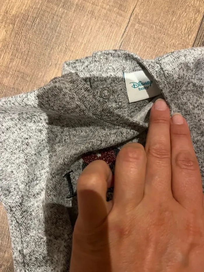 Pull gris Minnie - photo numéro 2