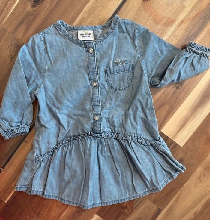 Robe en Jean Tape à l’Oeil 6 Mois