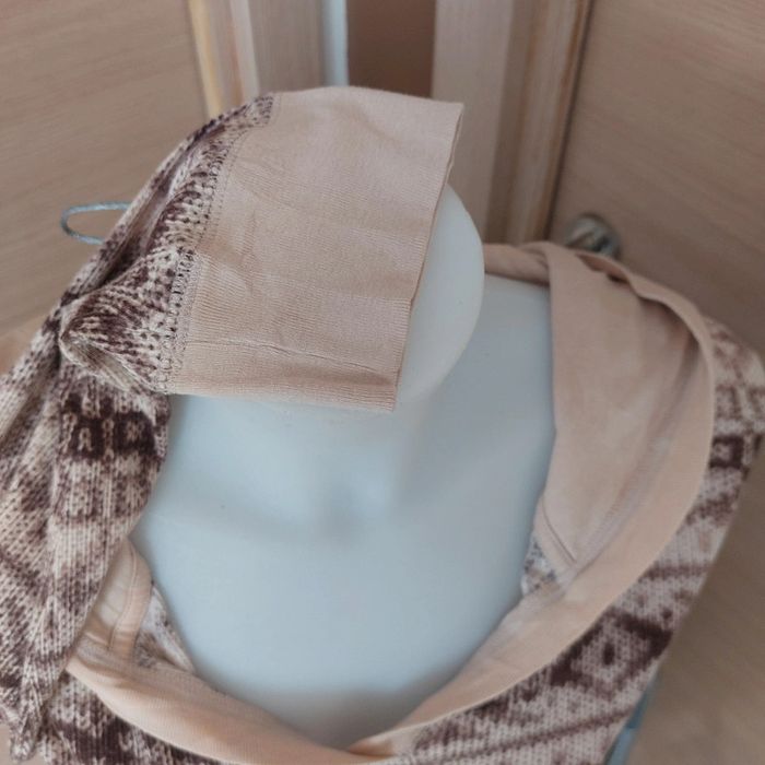 Sweat l à capuche marron beige - photo numéro 4