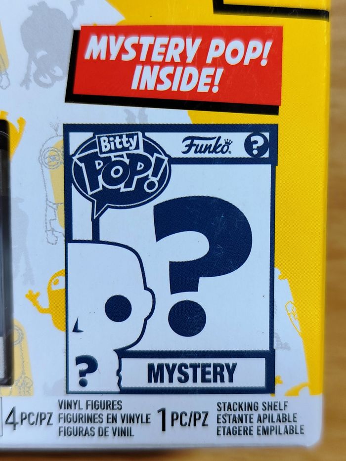 Bitty Pop! Illumination Presents Minions - Pack avec figurine MYSTÈRE - photo numéro 5