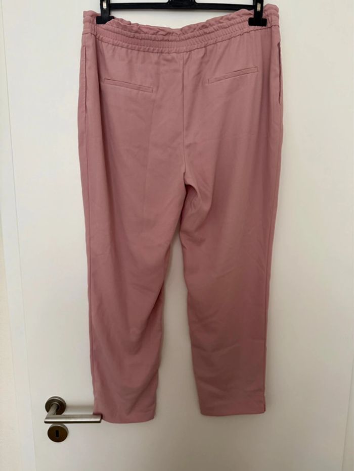 Pantalon léger rose Zara XL - photo numéro 5
