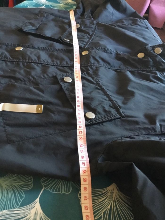 Veste coupe-vent imperméable pour homme Kappa noire taille M 094 - photo numéro 9