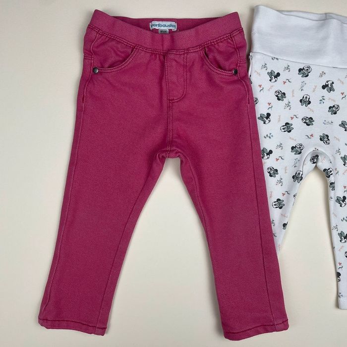 Lot 4 pantalon fille 18 mois - photo numéro 10