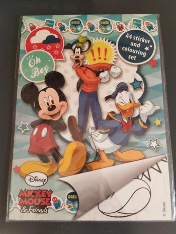 🏷Coloriage Mickey Stickers Neuf  🏷