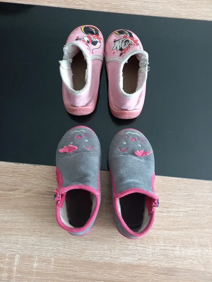 Lot chaussons fille 23/24 - photo numéro 4