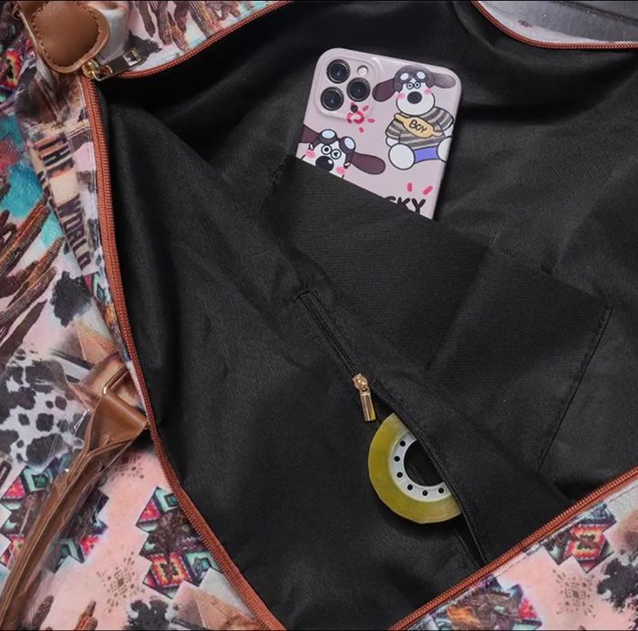 Sac week-end tout doux sans  bijoux de sac style amérindien tendance bohème chic western neuf - photo numéro 2