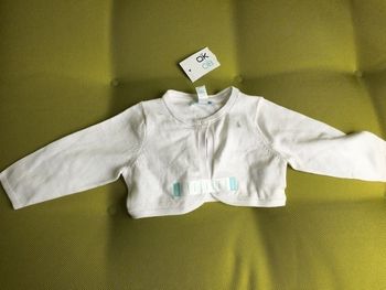 Gilet manche longue 6 mois