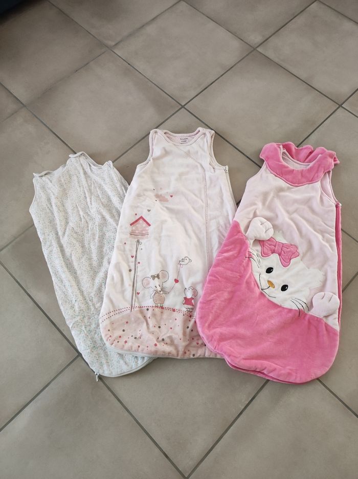 Lot de 3 gigoteuses, 06-24 mois