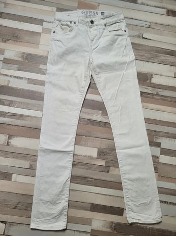 Pantalon jean blanc