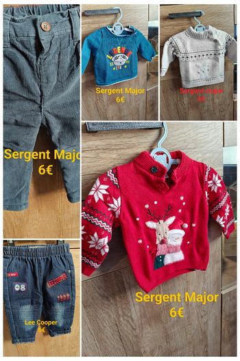 Lot Sergent Major + 1 Lee Cooper