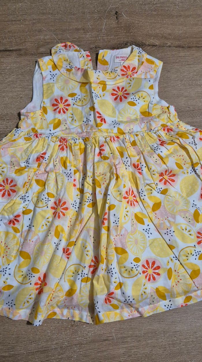 Robe DPAM 18 mois 🍋🌸 - photo numéro 2
