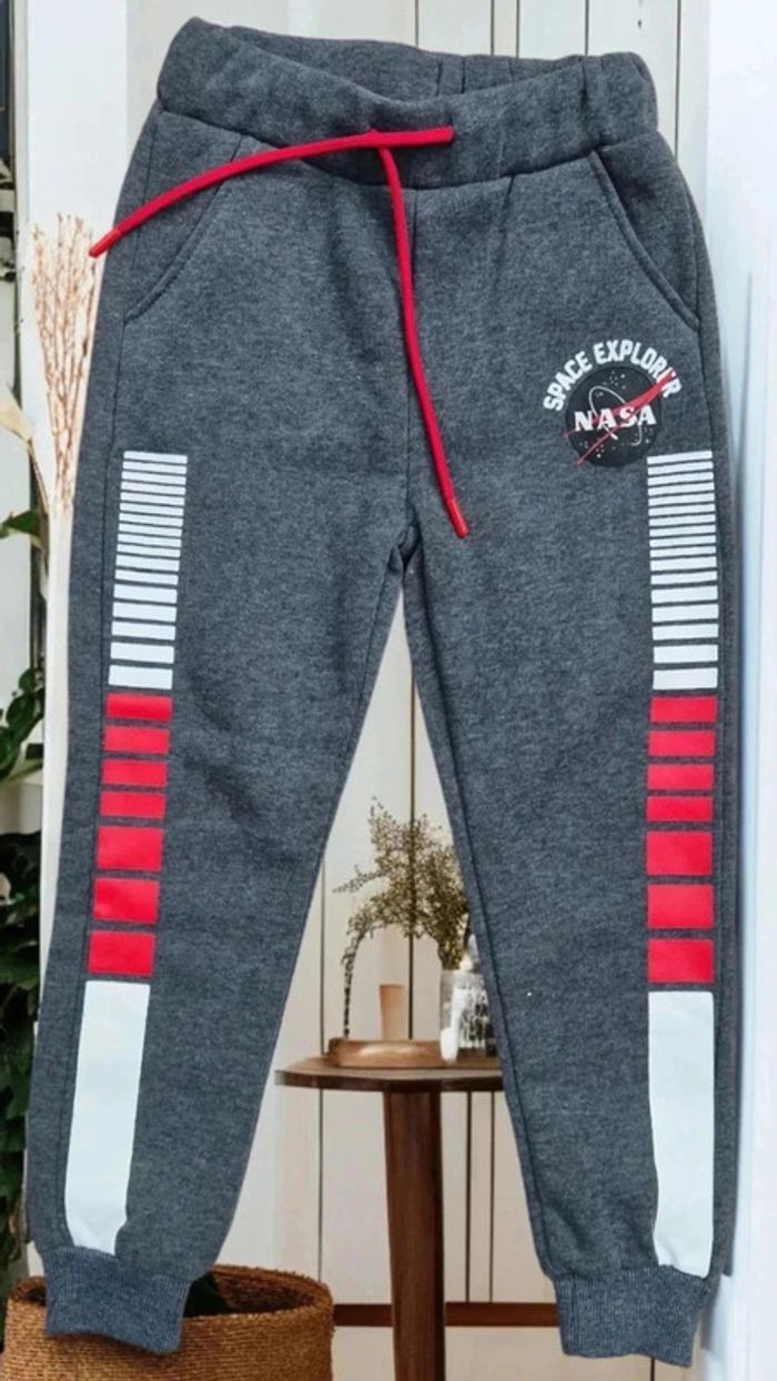 Jogging 2 pièces NASA gris foncé 6 ans - photo numéro 4