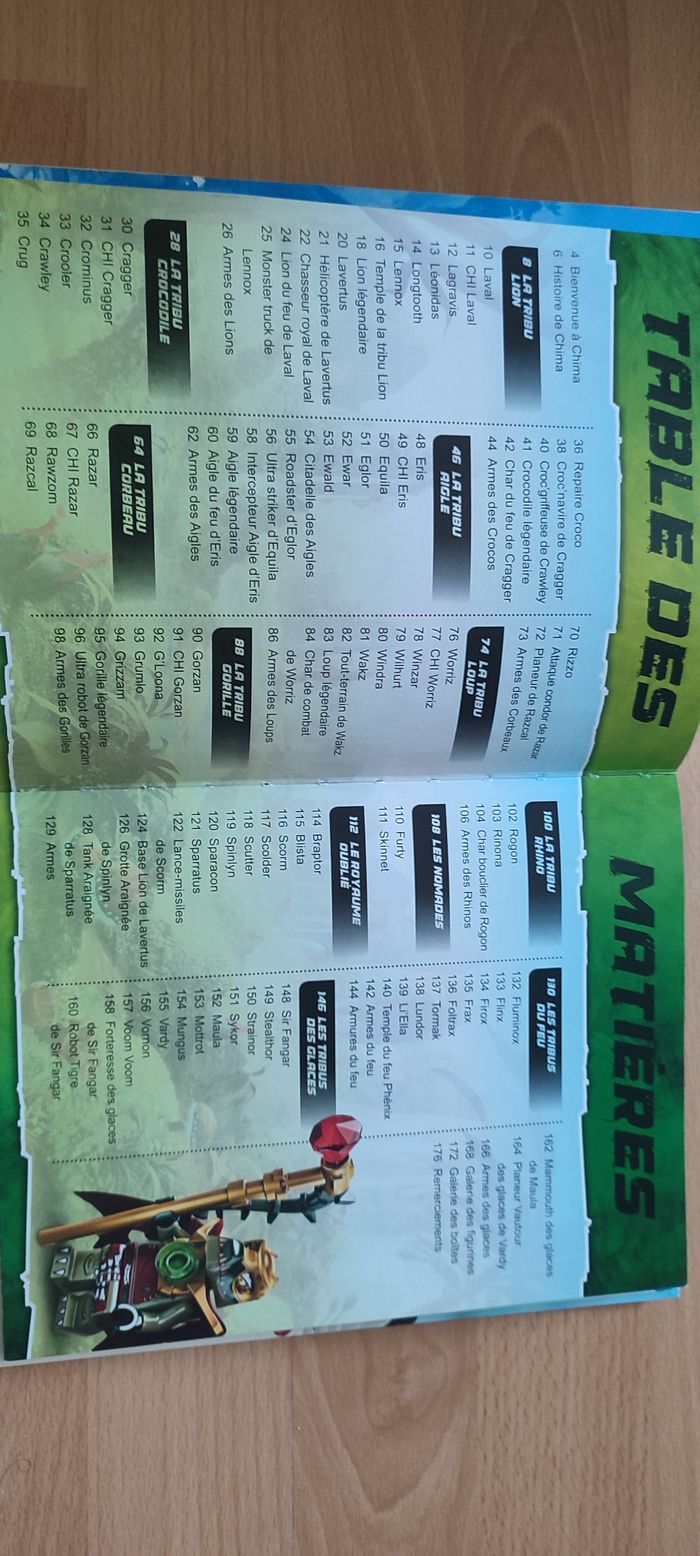 Encyclopédie Lego Chima - photo numéro 4