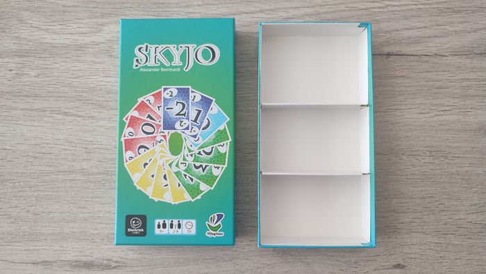 Boite vide pièce détachée Skyjo jeu de société #E15