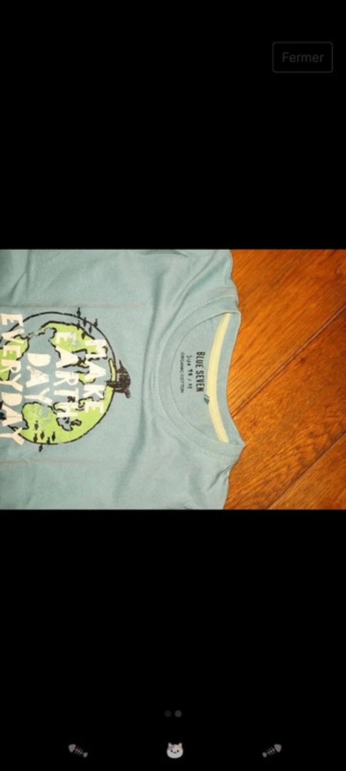 Lot 4 t shirts Blue seven coton bio 3 ans ou 98 cm - photo numéro 7