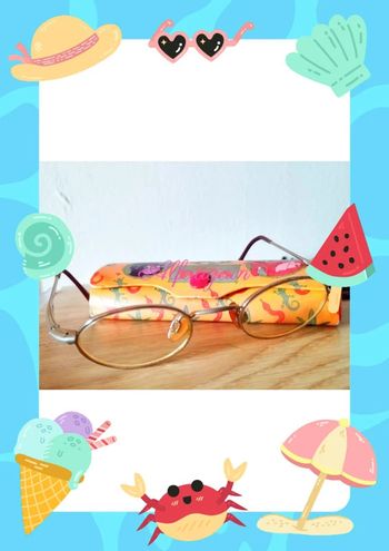 Monture de lunettes de vue mixe