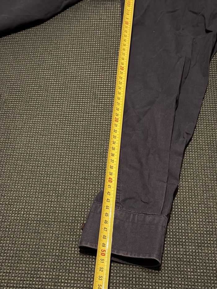 Chemise Burberry Taille M Homme Coton Bleu Marine - photo numéro 7