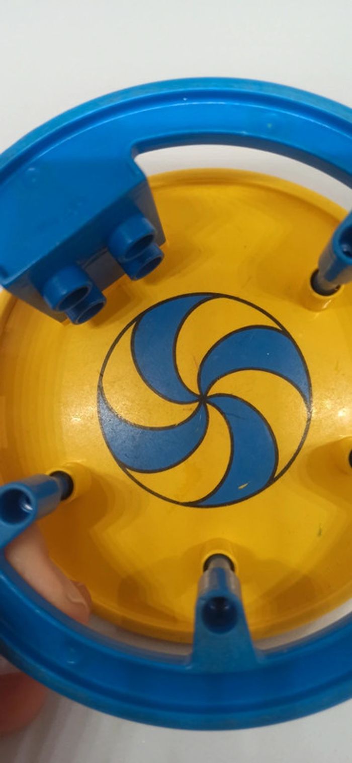 Roue vintage avec clown lego duplo - photo numéro 6