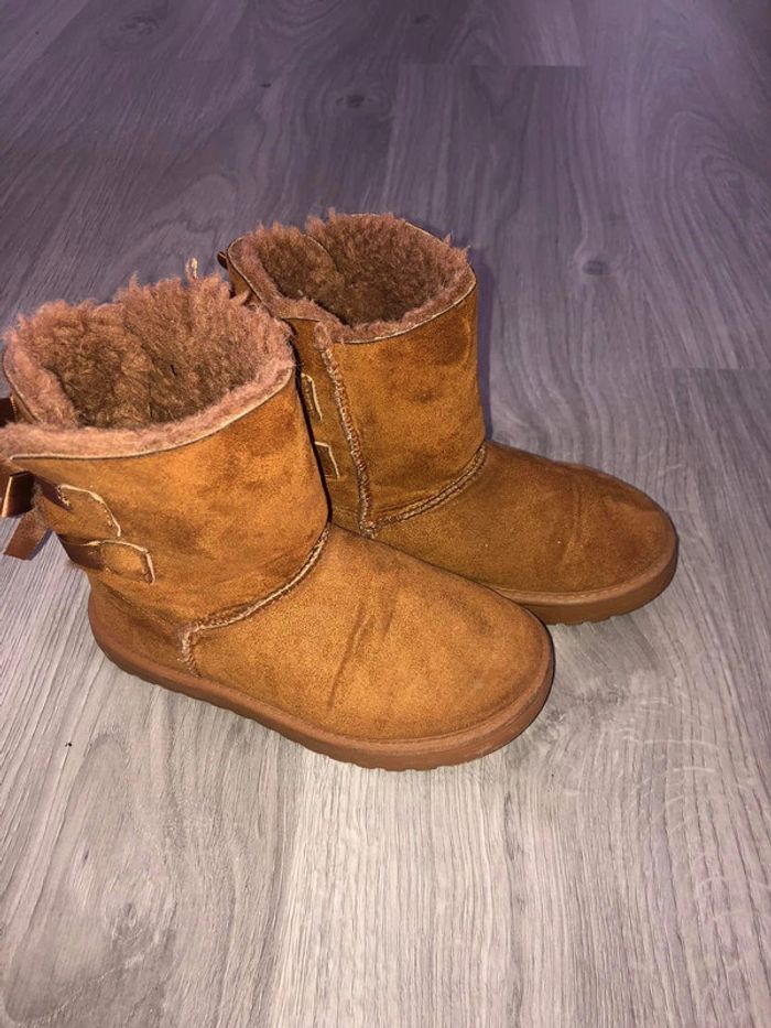 Bottes fille taille 30