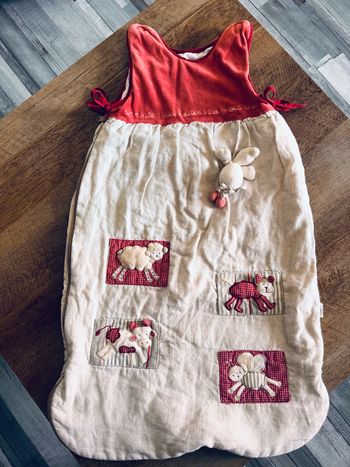 Ensemble tour de lit et grenouillère