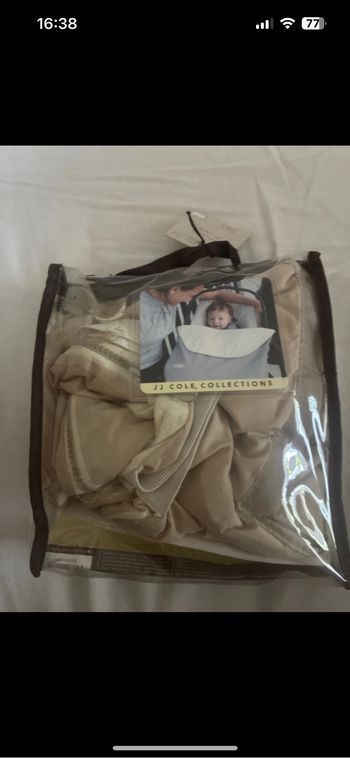 Chancelière poussette ou siège auto JJ Cole