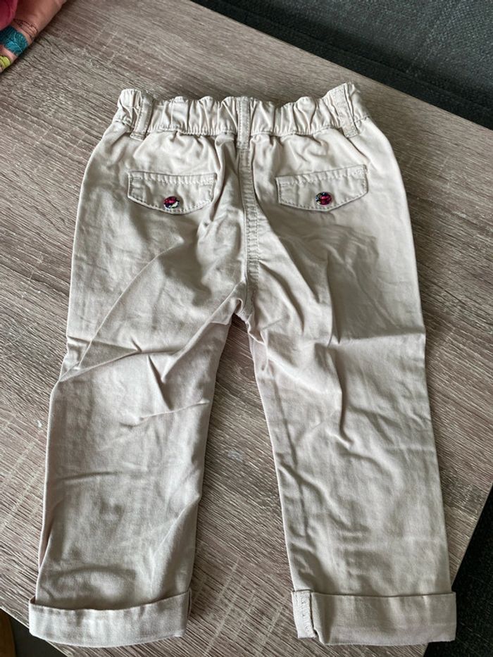 Pantalon fleuri 12 mois - photo numéro 4