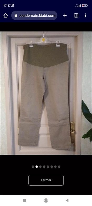 Pantalon grossesse taille 40/42