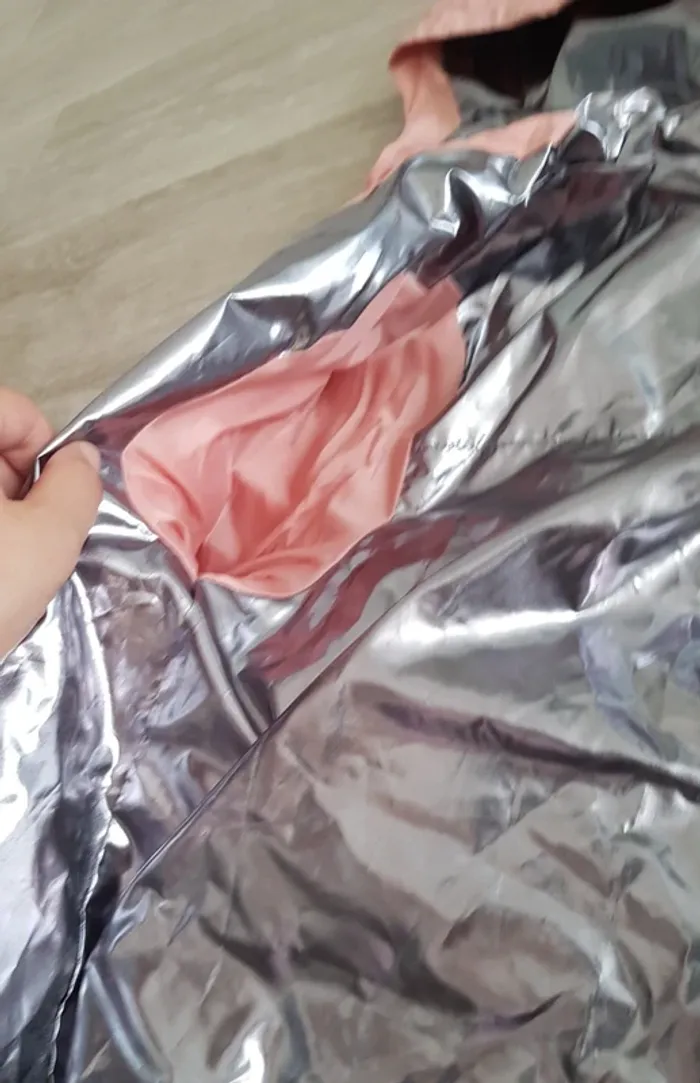 Veste rose deperlante taille 12 ans- neuve - photo numéro 5