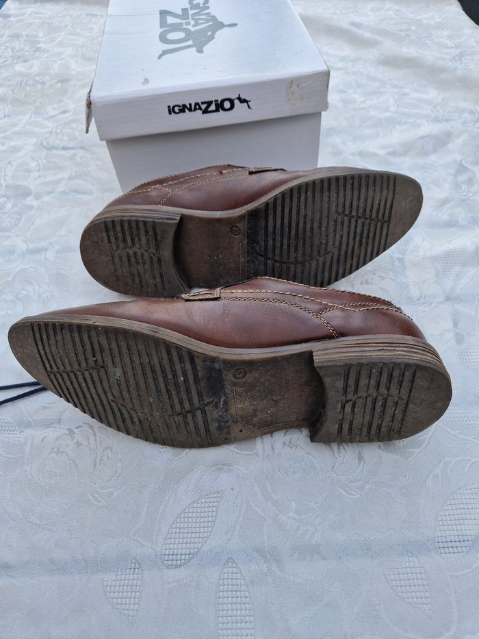 Chaussures de ville homme marron - photo numéro 10