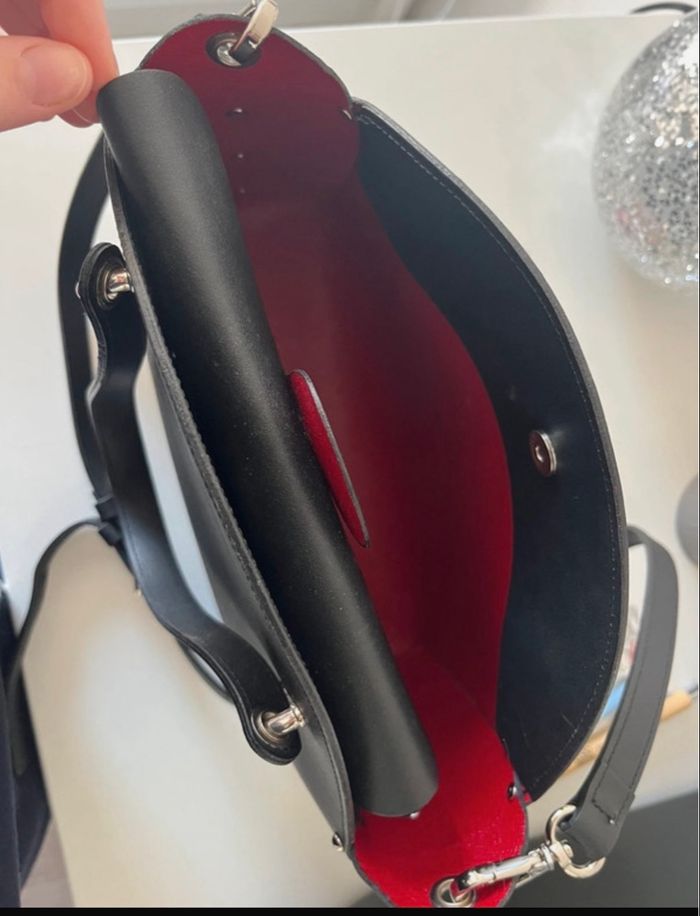 Sac à main et bandoulière lancaster noir - photo numéro 6