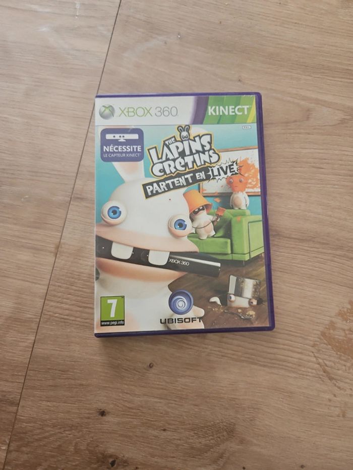les lapins crétins partent en live xbox 360