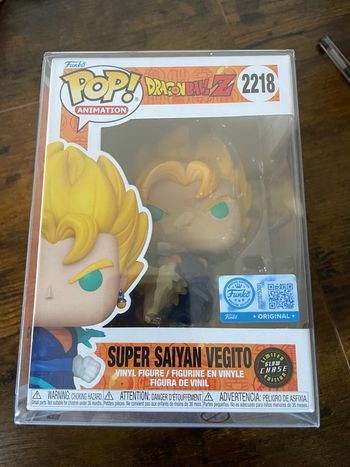 Funko pop super saiyan vegito 2218 dragon ball z