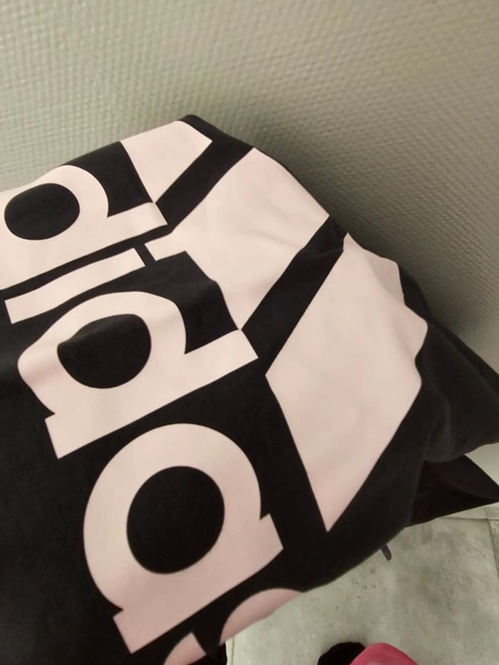 Legging fille 13 ans /14 adidas gris rose - photo numéro 5