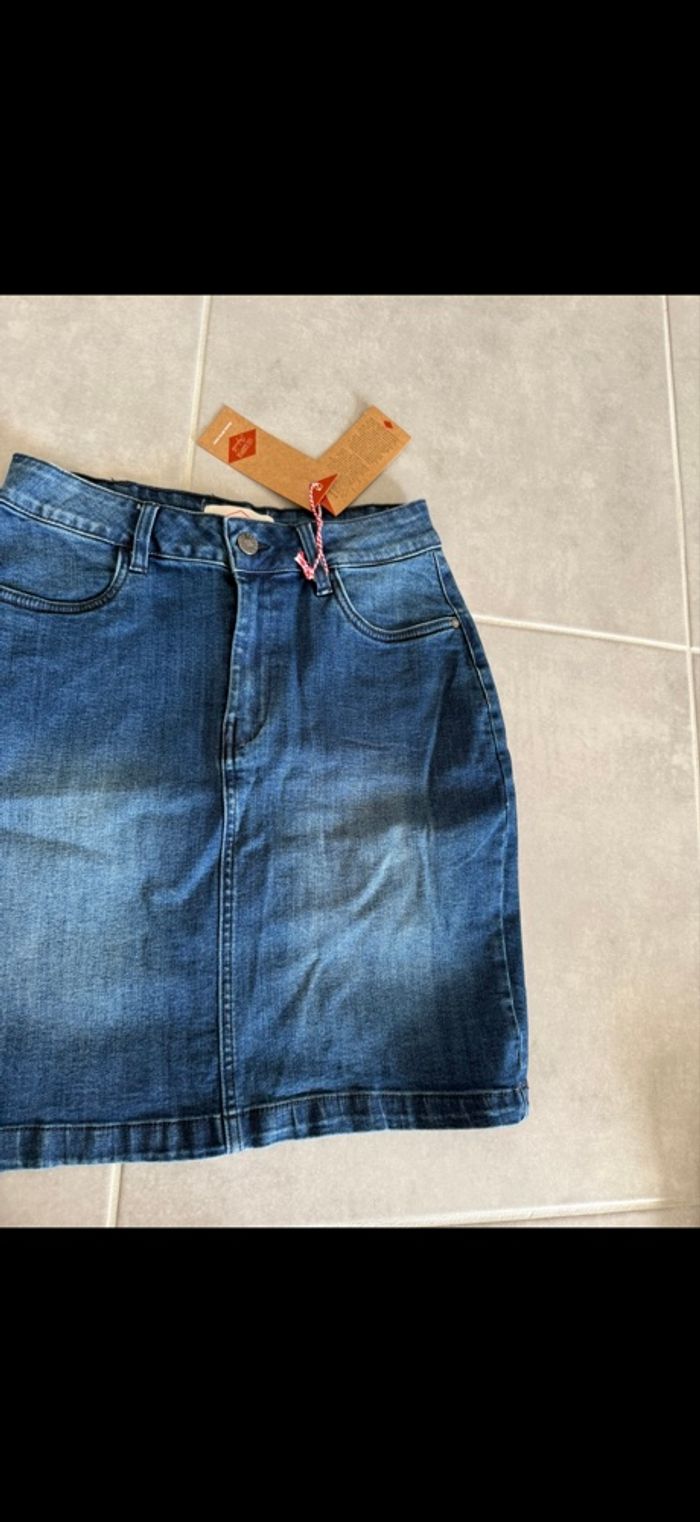 Jupe en jean Lee Cooper Taille 38 - photo numéro 4